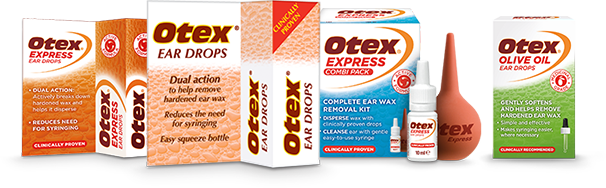 Otex Ear Drops homepage