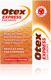 Otex Express Ear Drops pack