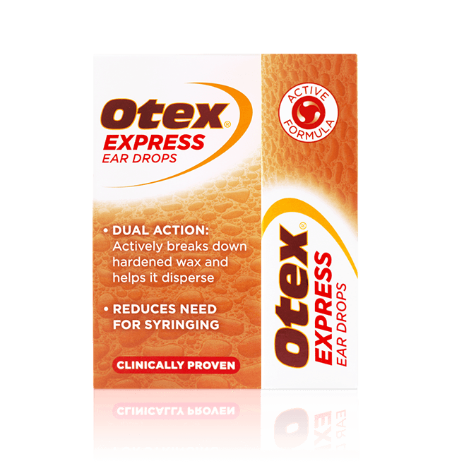 Otex Express Ear Drops pack