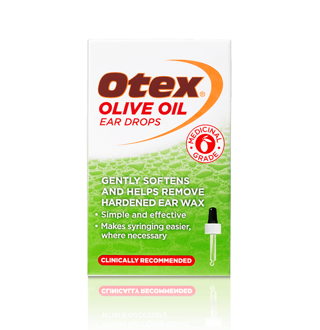 Otex Olive Oil Ear Drops pack