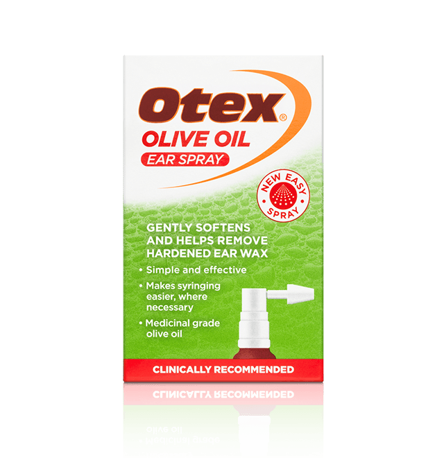 Otex Olive Oil Ear Spray pack